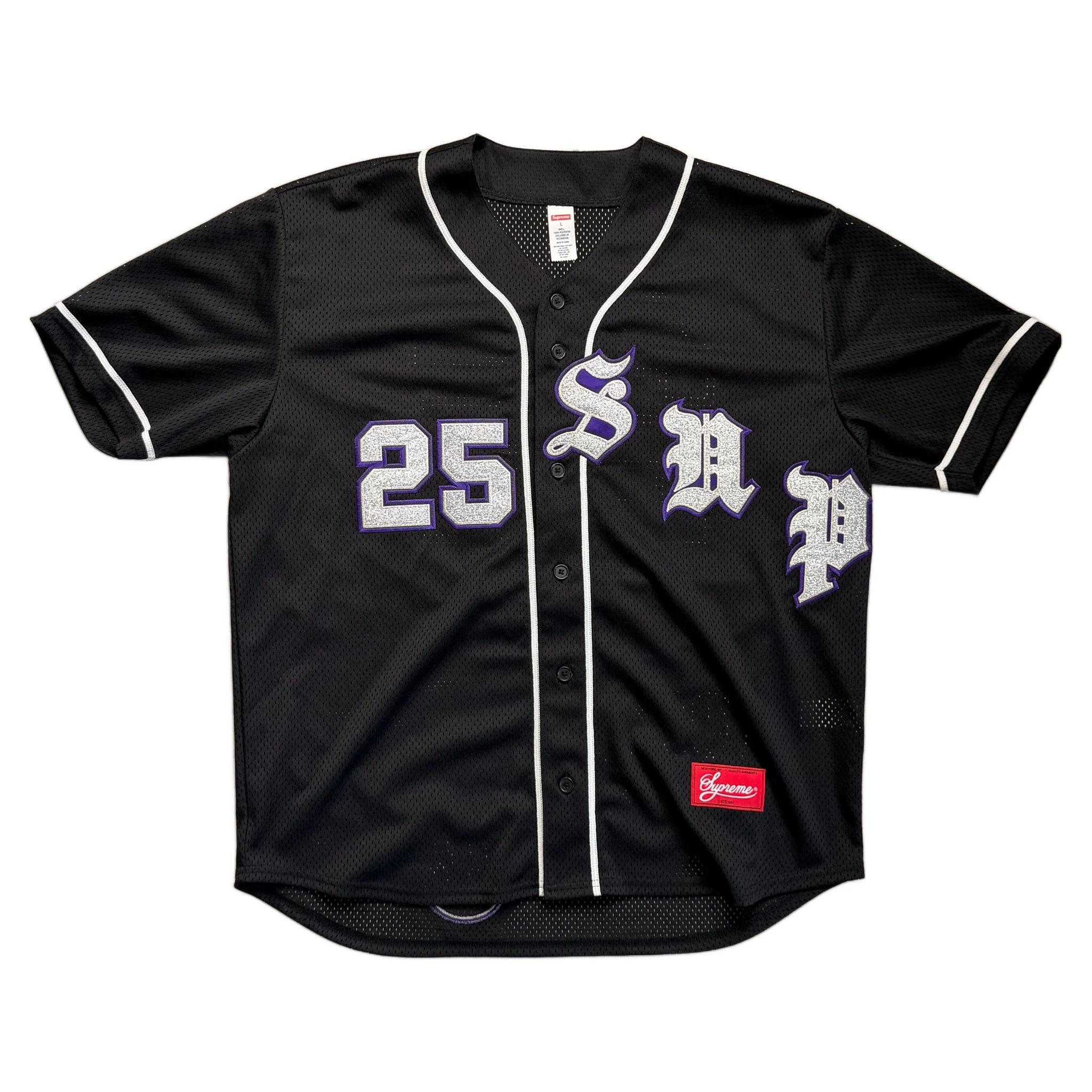 Supreme Jersey - Black - L