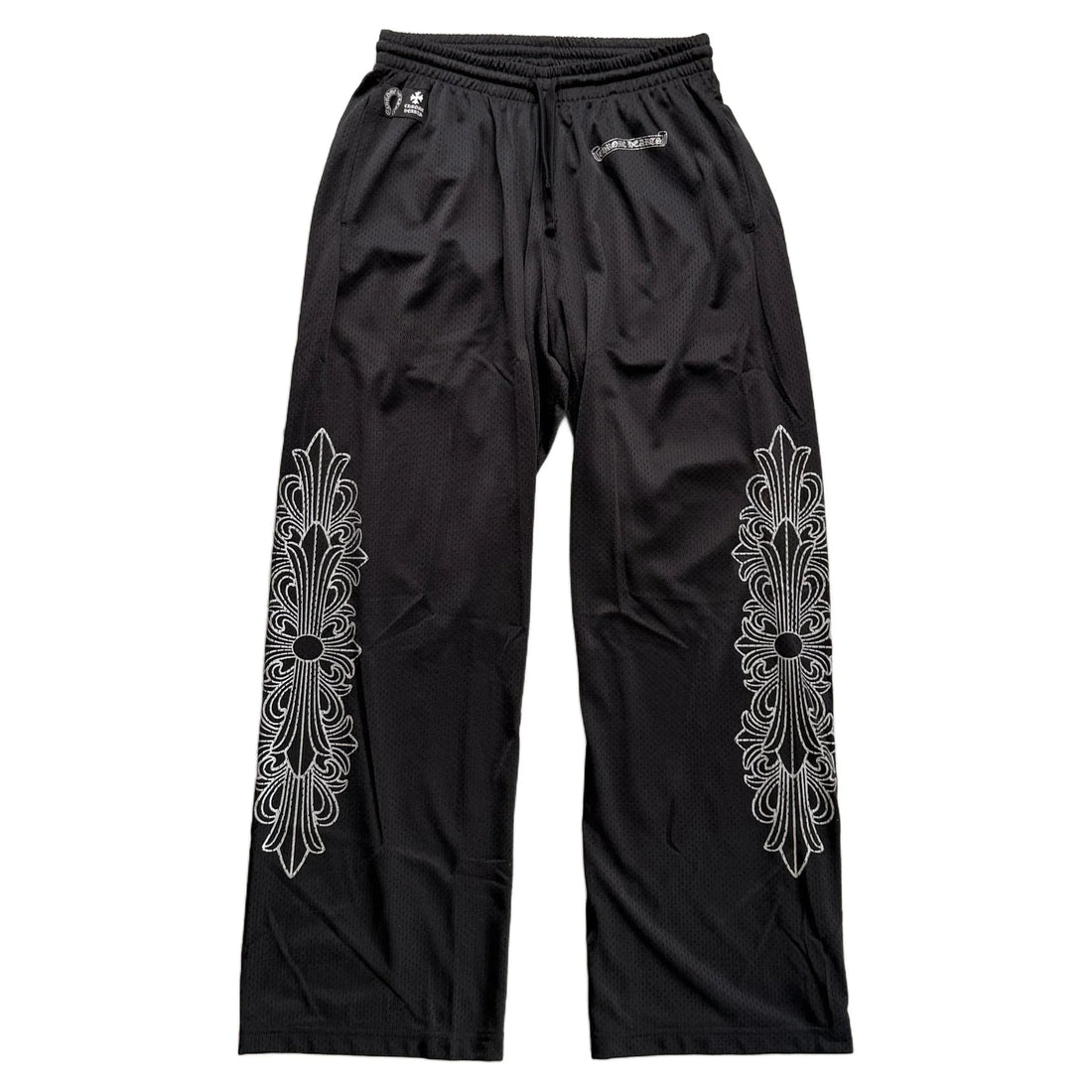 Black Chrome Hearts Joggers - M