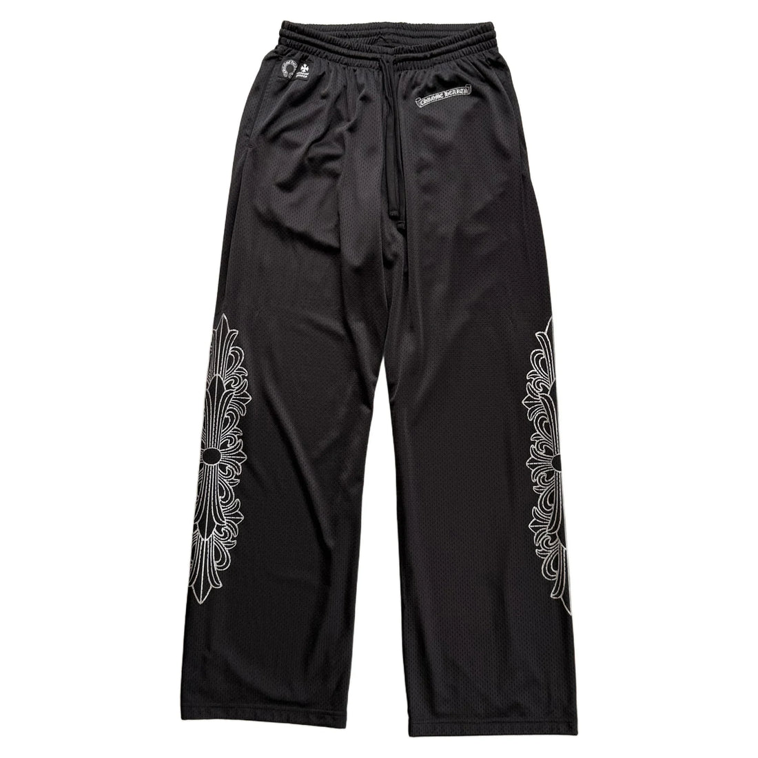 Black Chrome Hearts Joggers - L