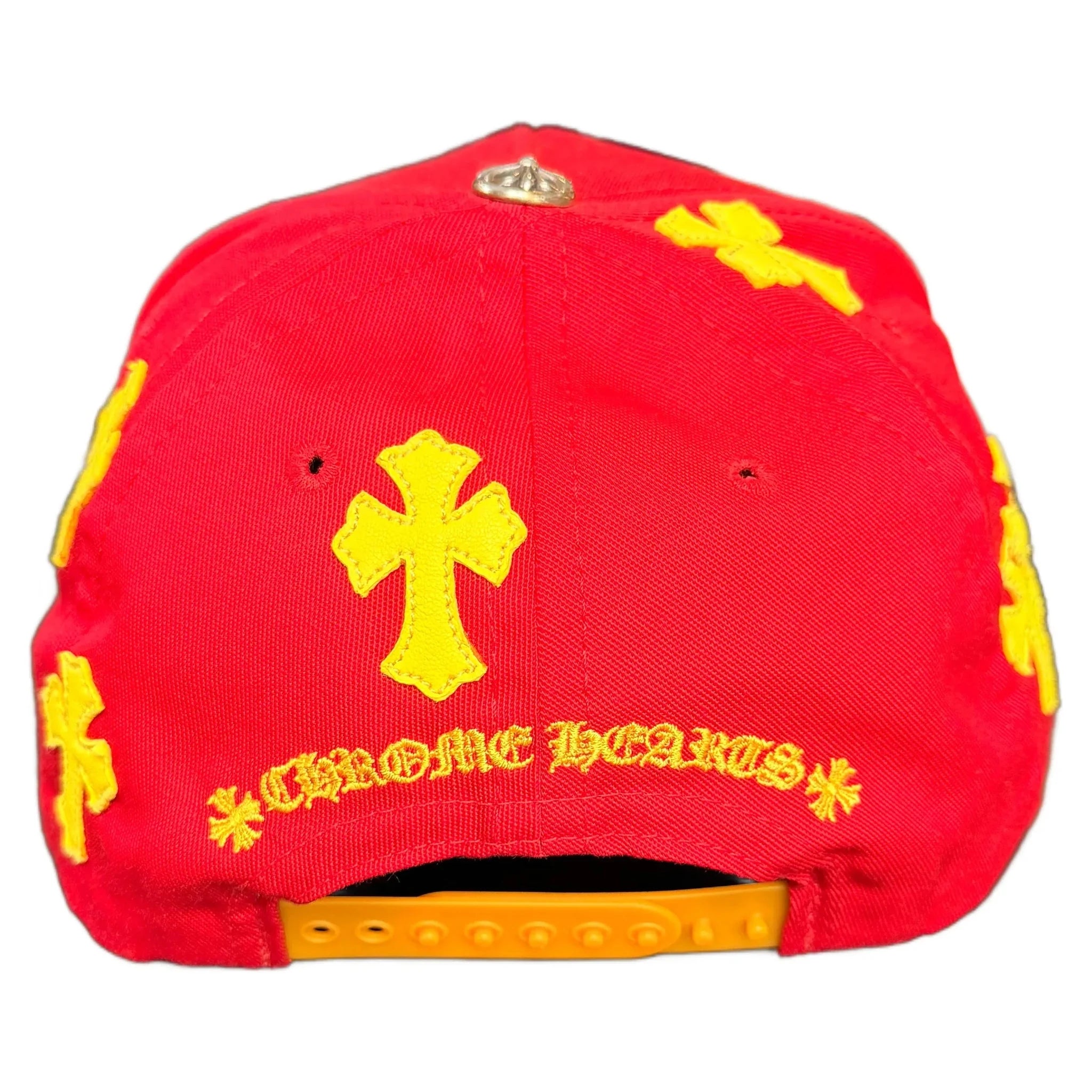 Chrome Hearts Hat - Red Yellow - Cemetery Patch