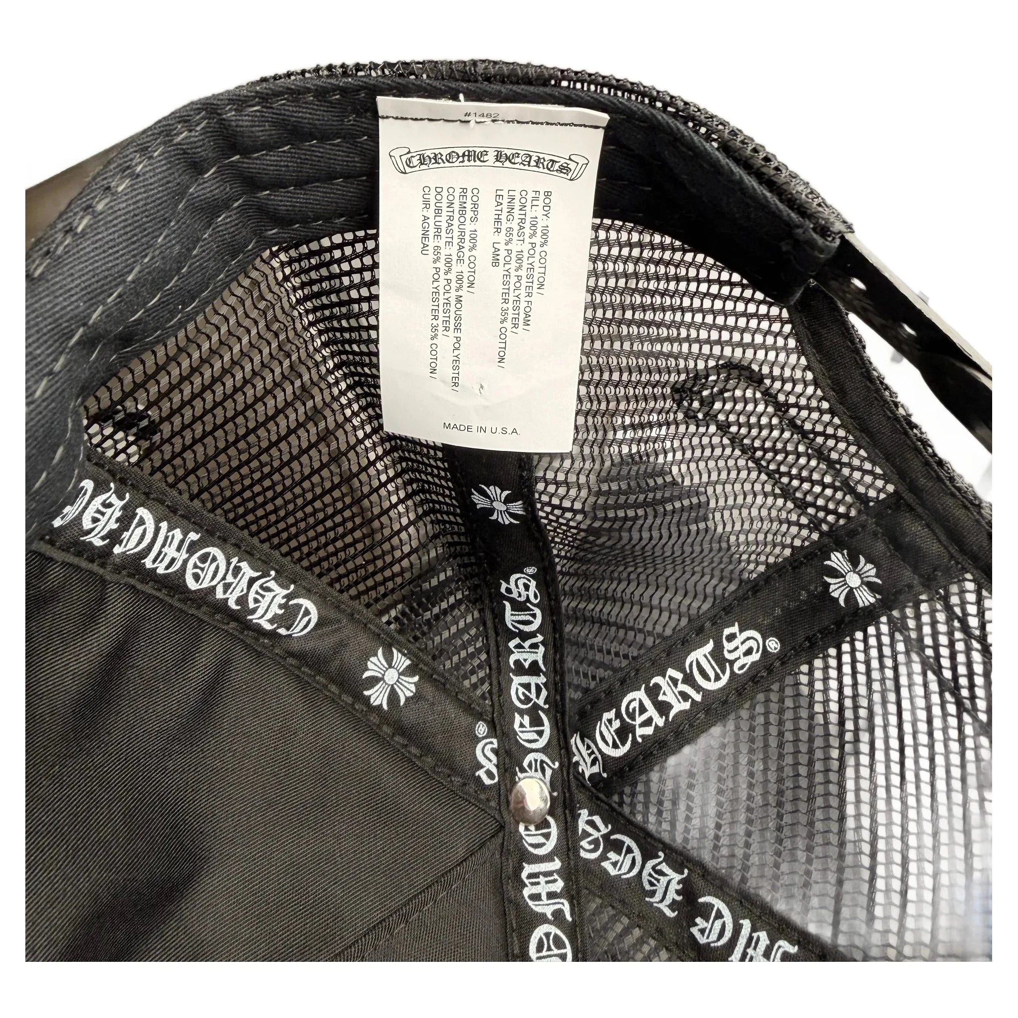 Chrome Hearts Hat - Black