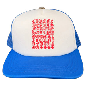 Chrome Hearts Script Cap
