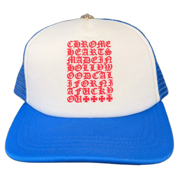 Chrome Hearts Script Cap