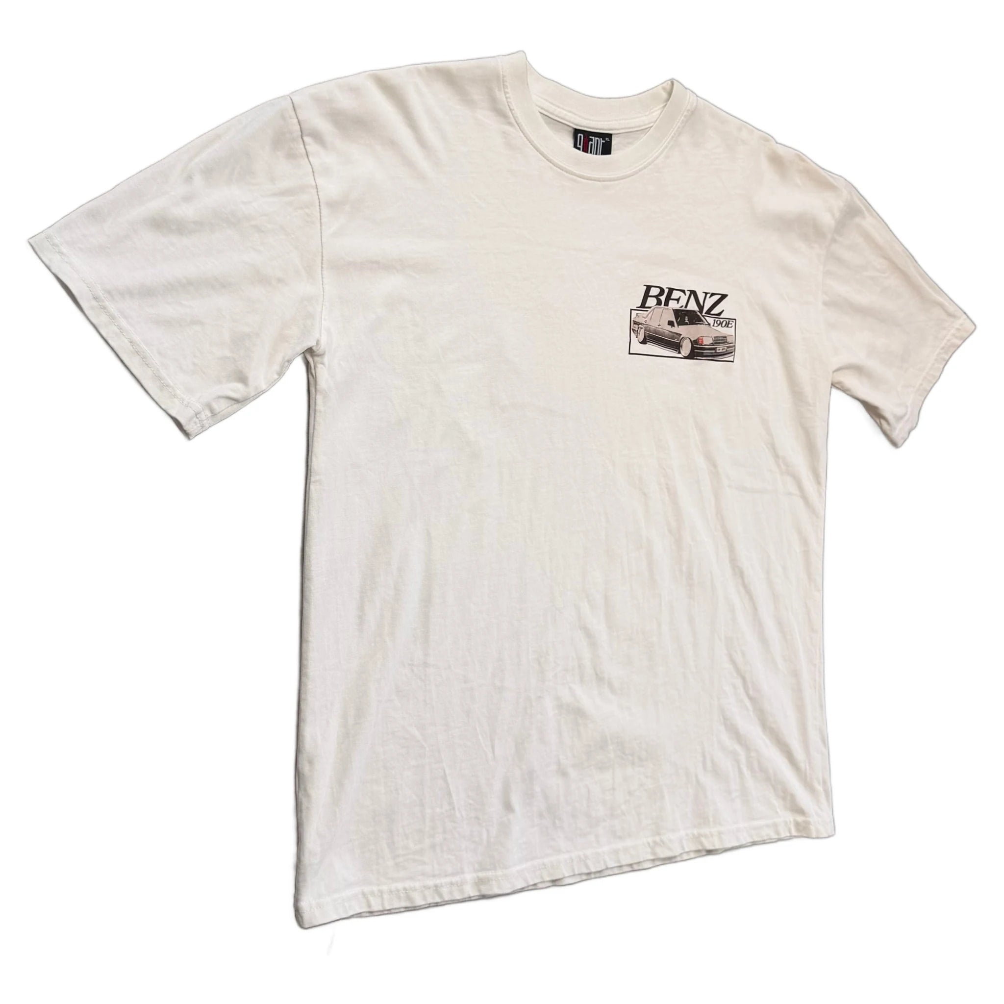 Vintage Mercedes Benz Tee - White - XL