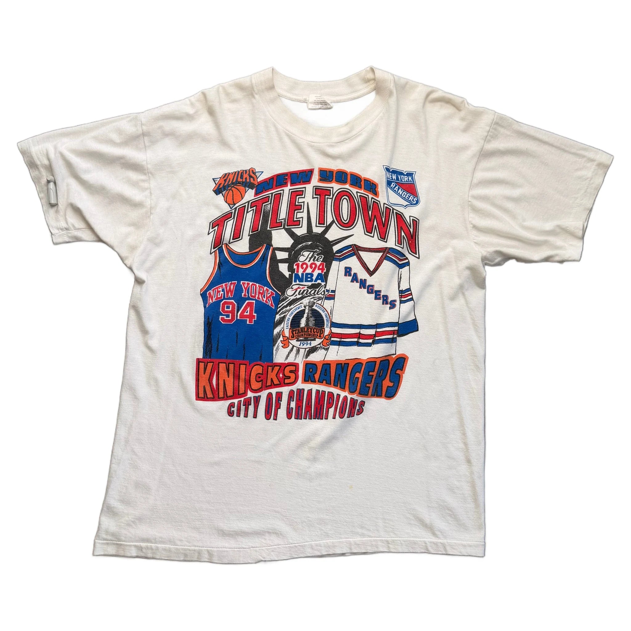 New York Knicks Tee - White - XL