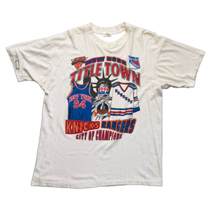 New York Knicks Tee - White - XL
