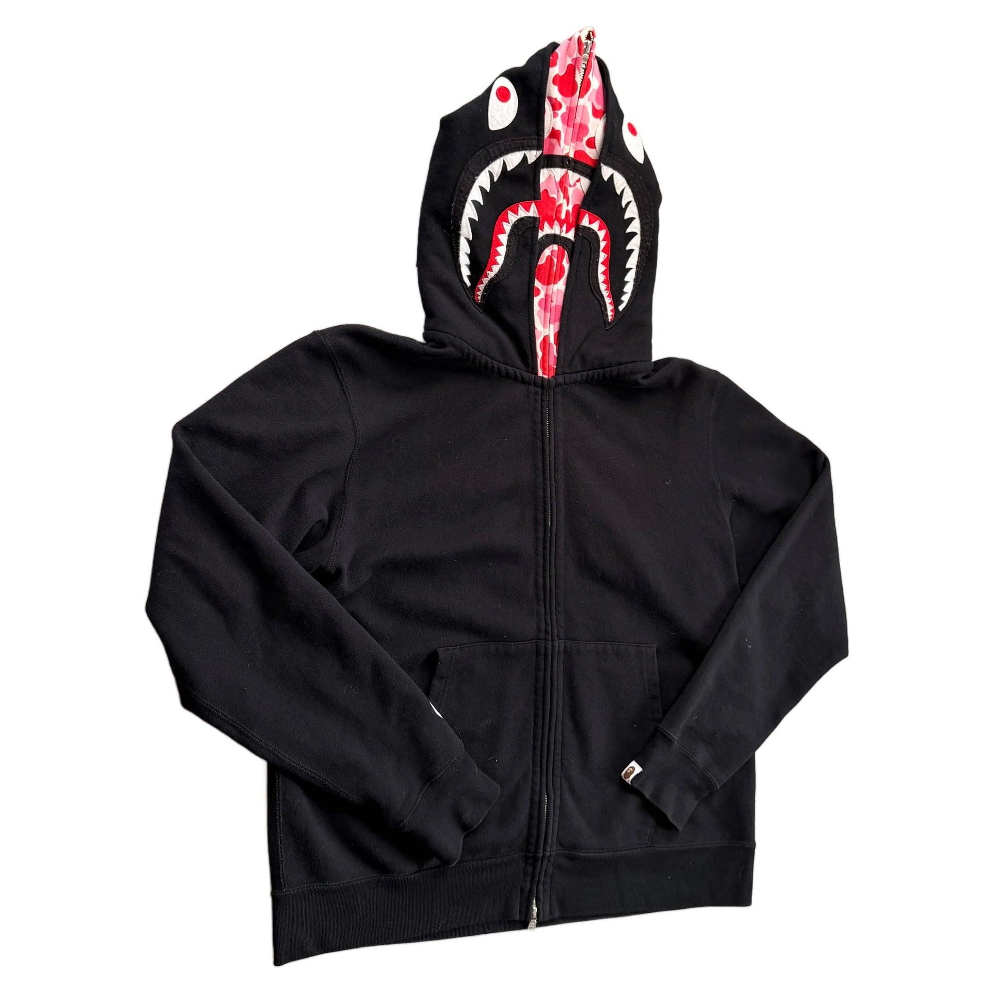 A Bathing Ape (BAPE) Hoodie - Black - L