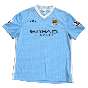 Manchester City Home Shirt - Sky Blue - XXL - 2011