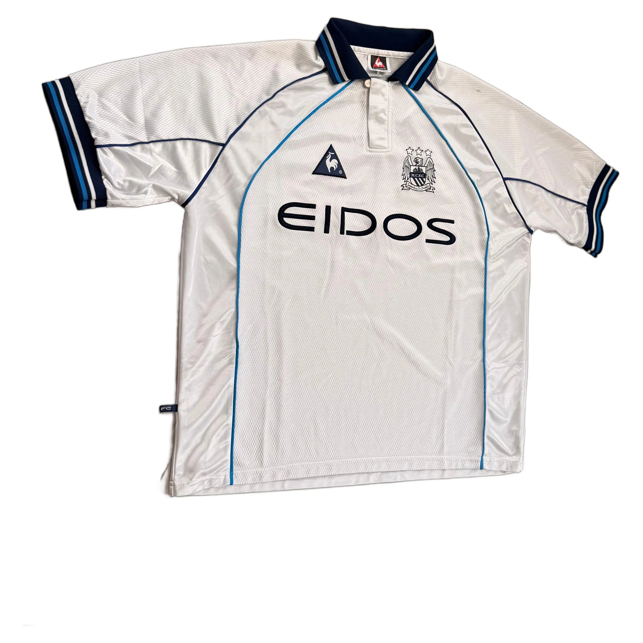 Manchester City Away Shirt - Blue - XXL - 1999-00