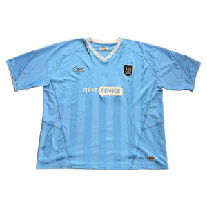 Manchester City Home Shirt - Sky Blue - XXL - 2003-04