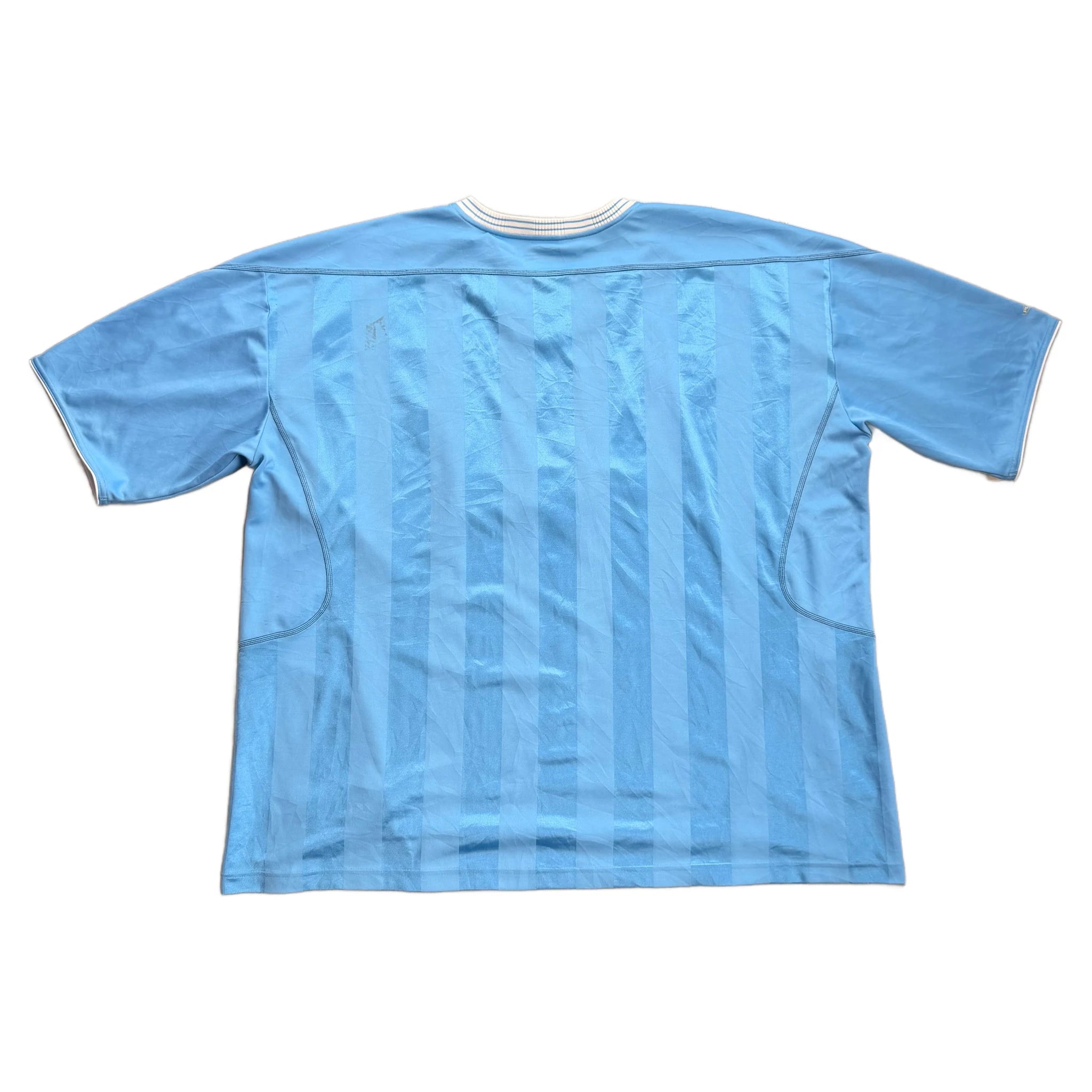 Manchester City Home Shirt - Sky Blue - XXL - 2003-04