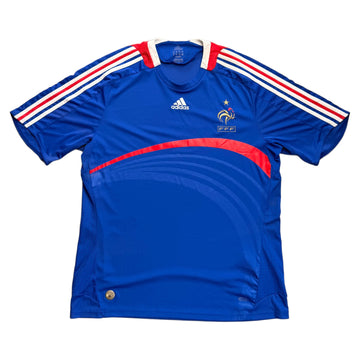 France National Team Home Shirt - White - XL - 2007