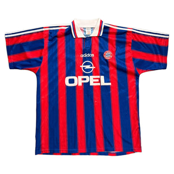 Bayern Munich Home Shirt - Red - XL - 1995