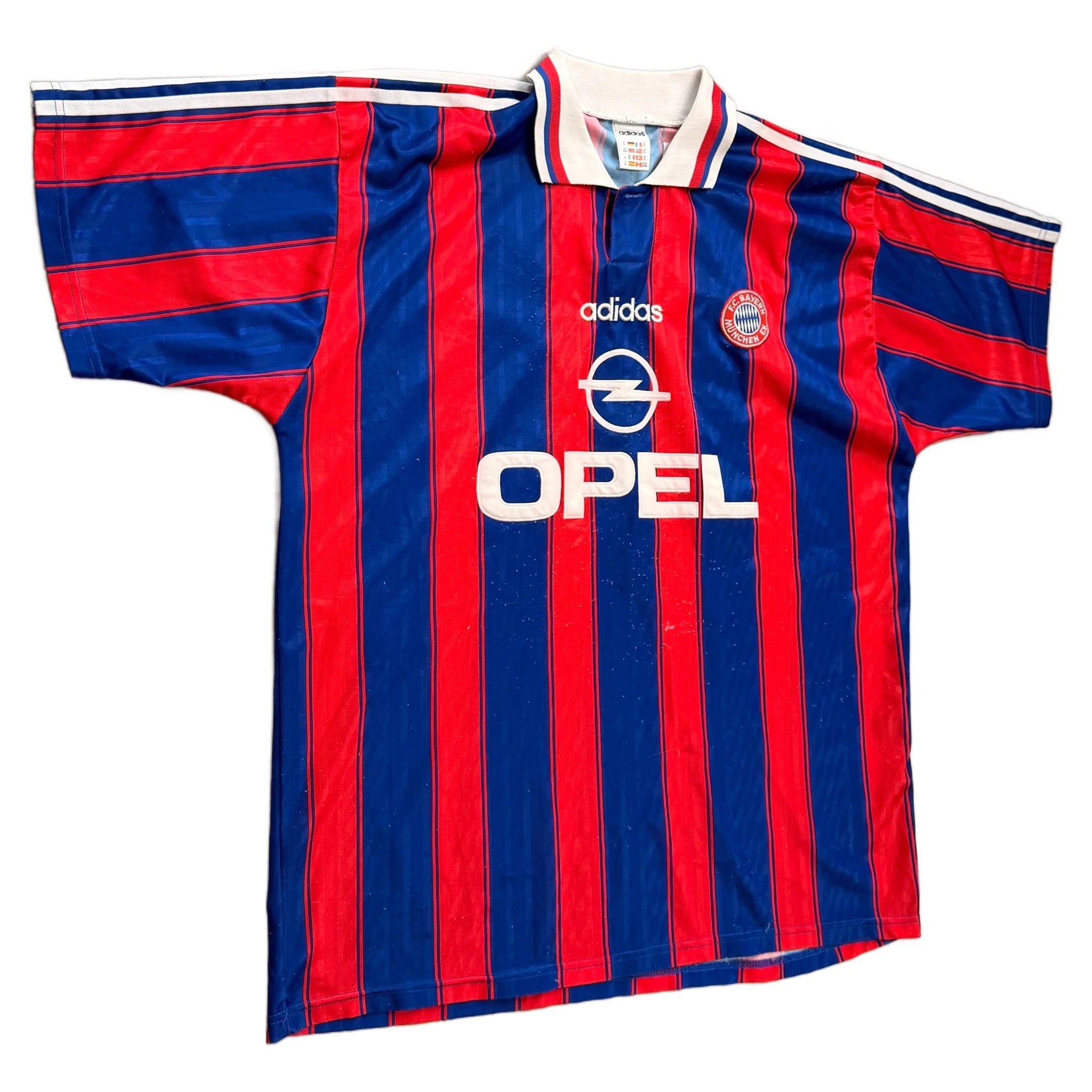 Bayern Munich Home Shirt - Red - XL - 1995