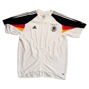 Adidas Germany Home Shirt - White - XL - 2004