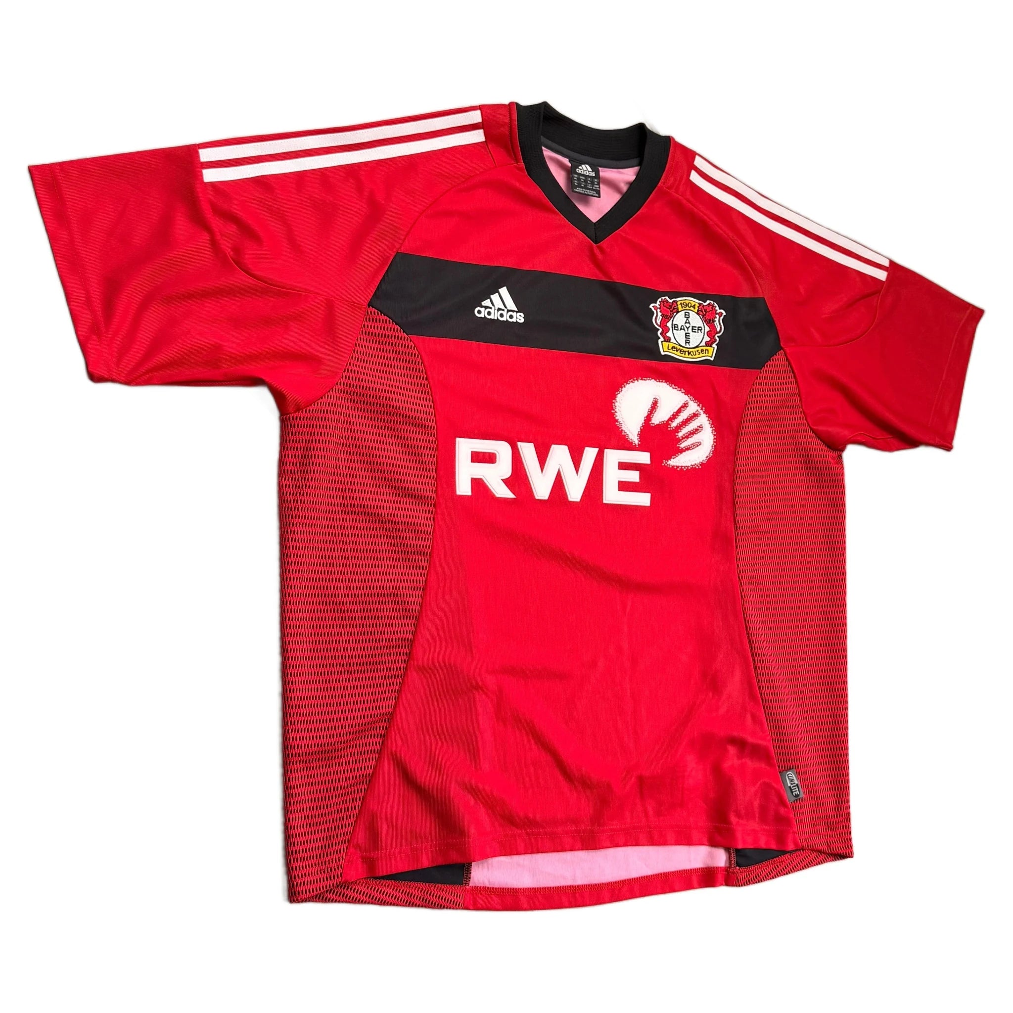 Bayer Leverkusen Home Shirt - Red - XL - 2002