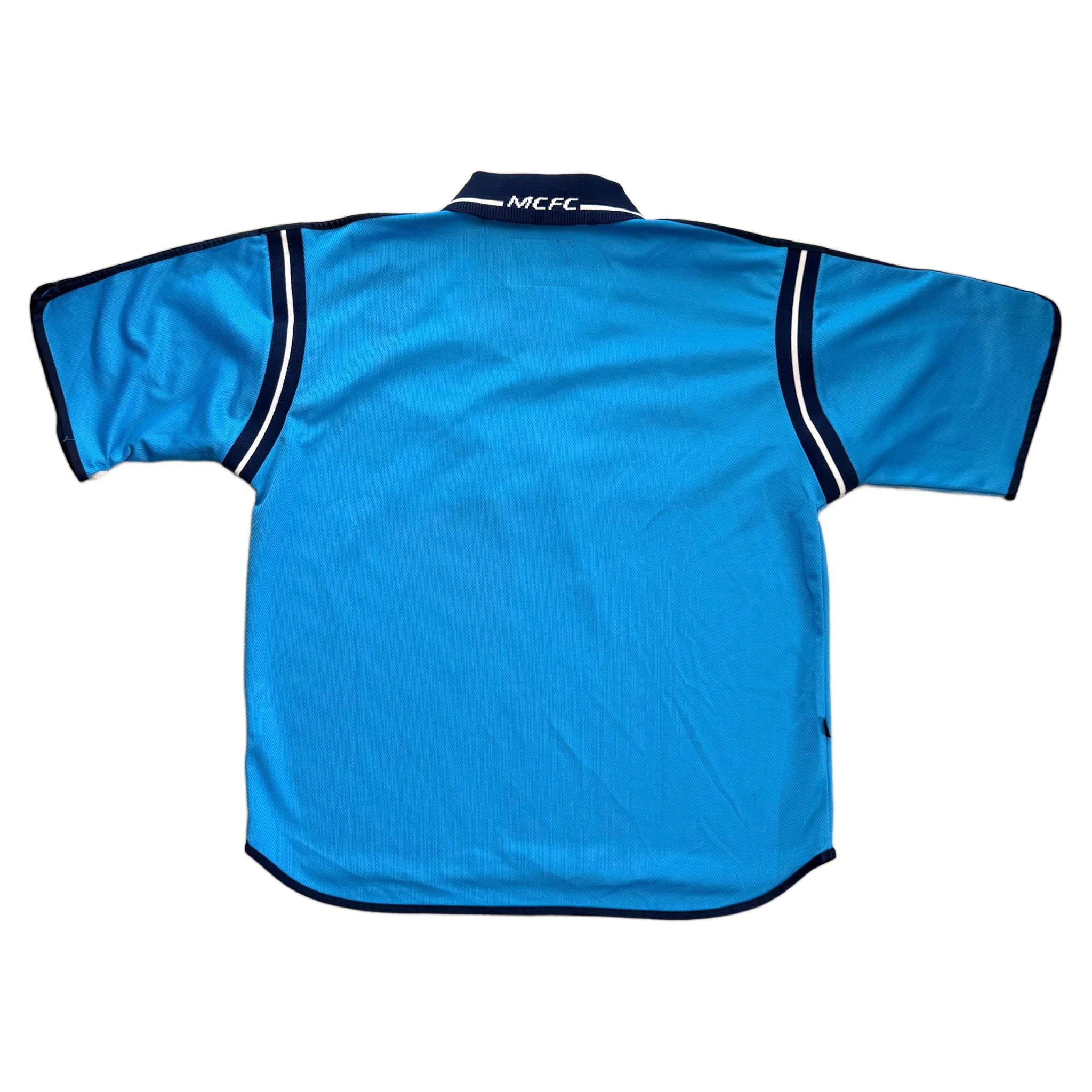 Manchester City Home Shirt - Sky Blue - XL - 2001