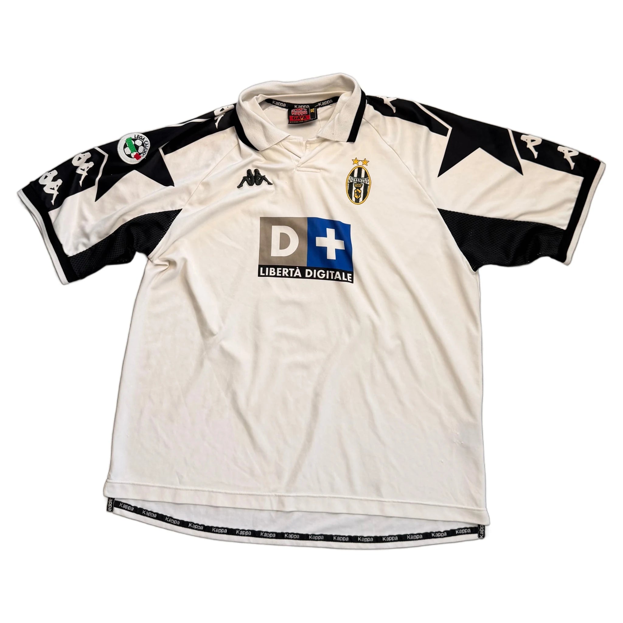 Juventus Away Shirt - White - XL - 1999
