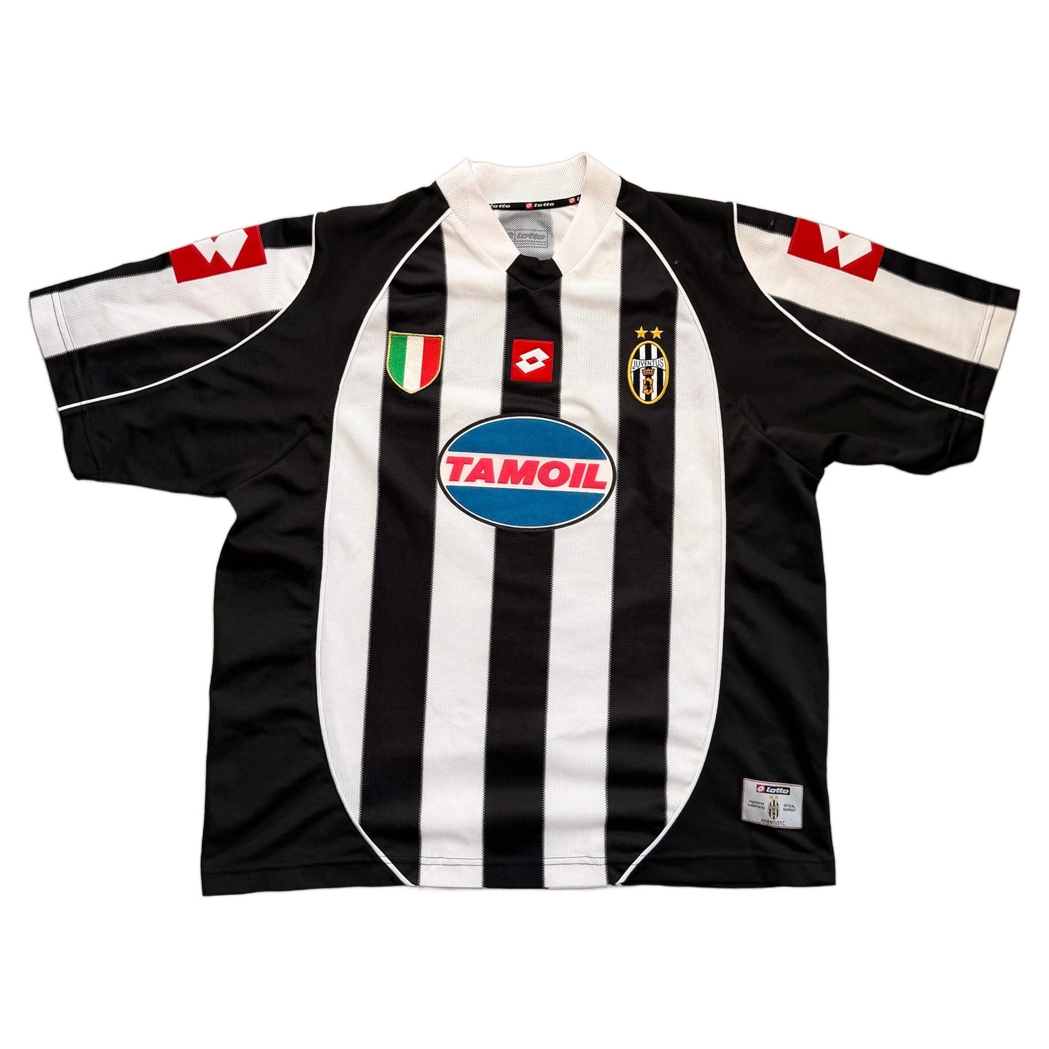Juventus Home Shirt - White - XL - 2002