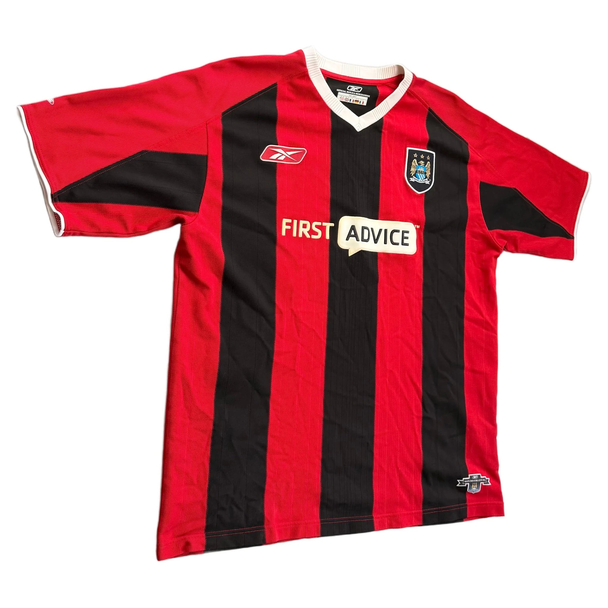 Manchester City Away Shirt - Blue - XL - 2003