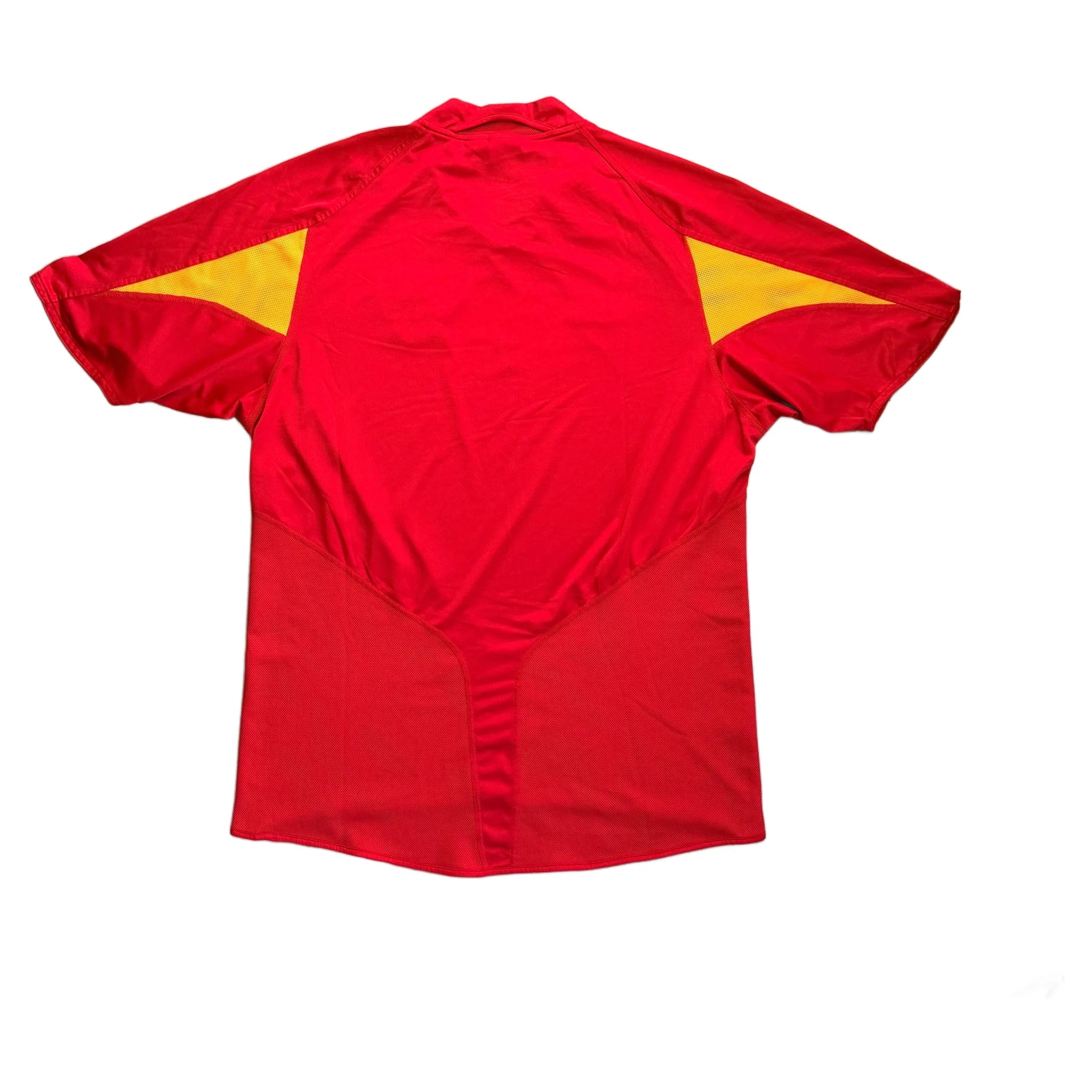 Spain Home Shirt - Red - XL - 2004