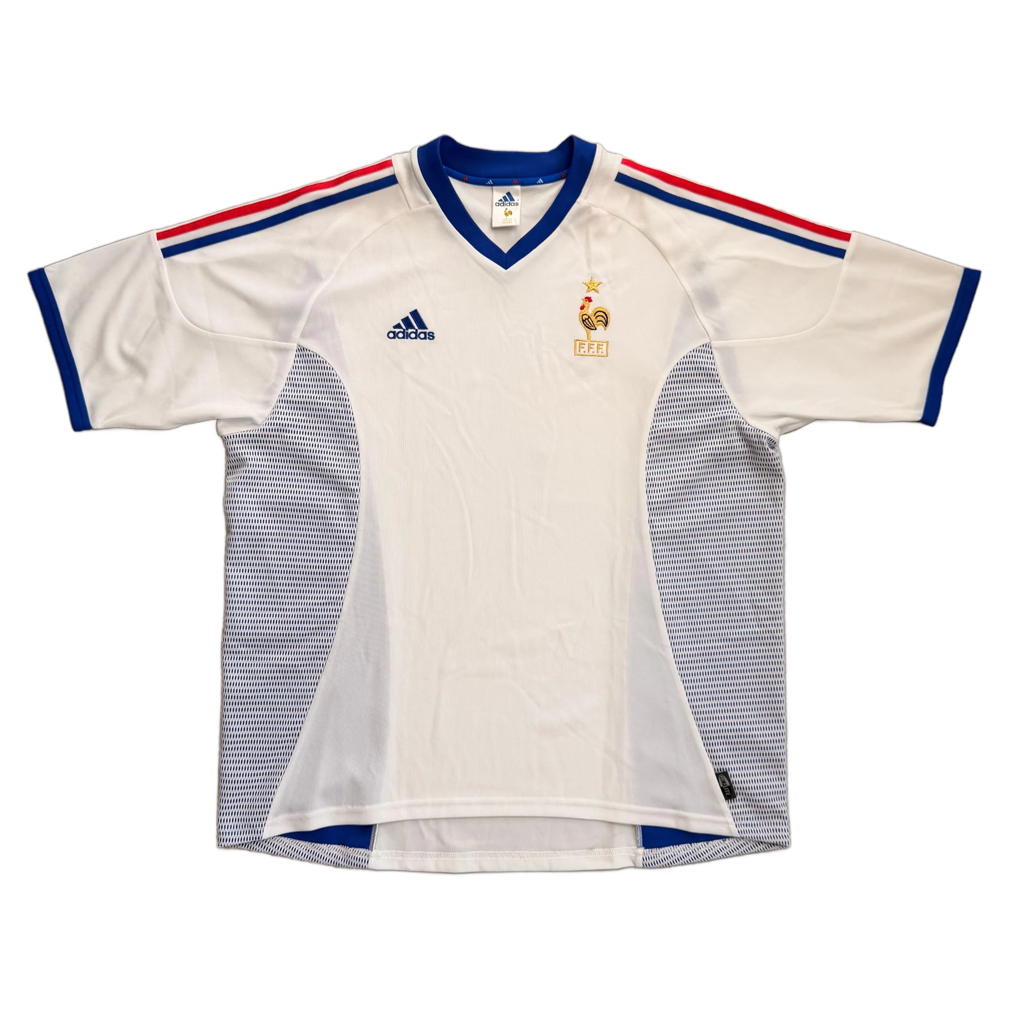 France National Team Away Shirt - White - XL - 2002