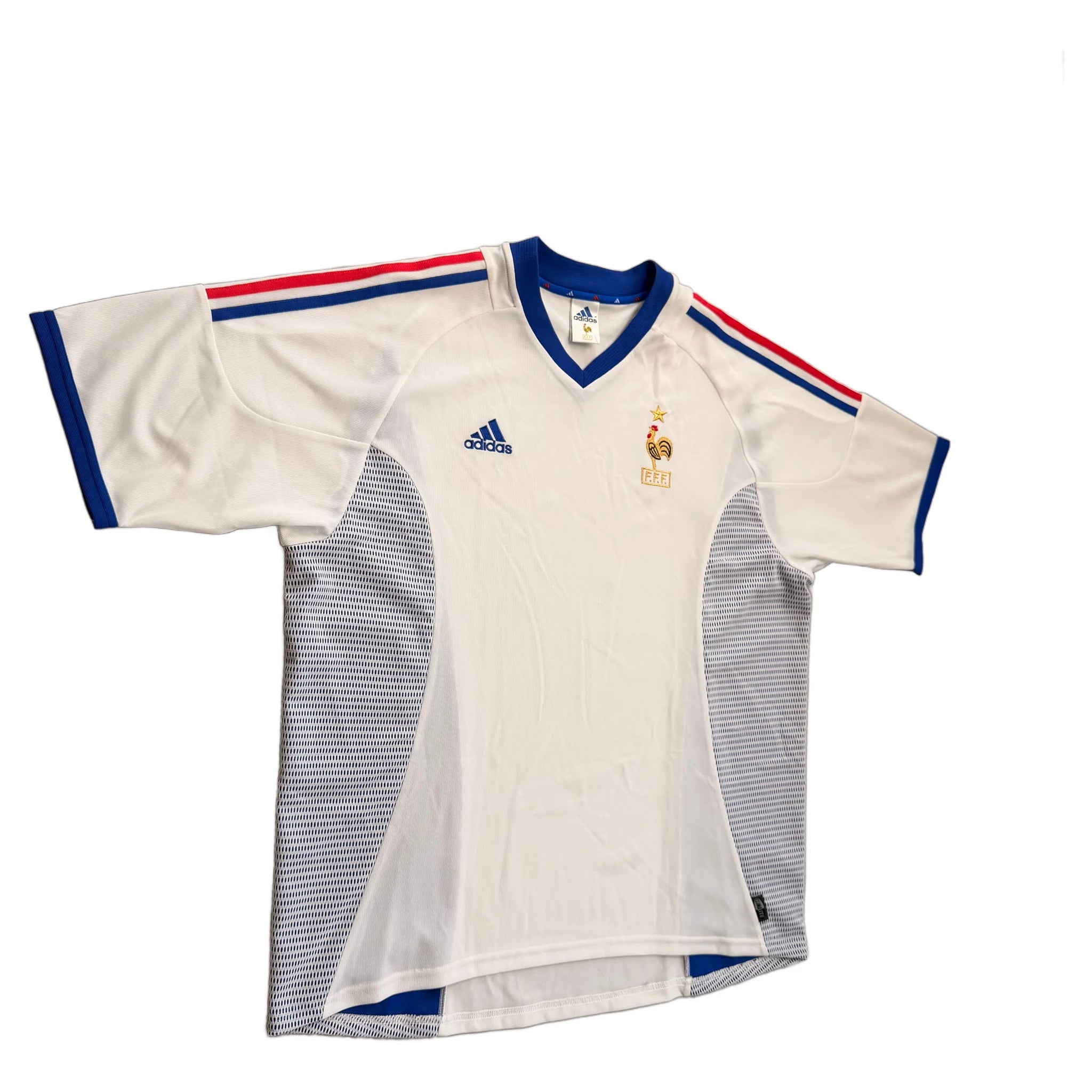 France National Team Away Shirt - White - XL - 2002
