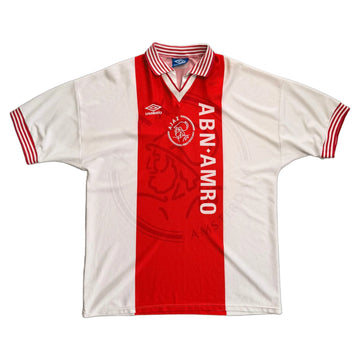 Ajax Home Shirt - White - XL - 1996