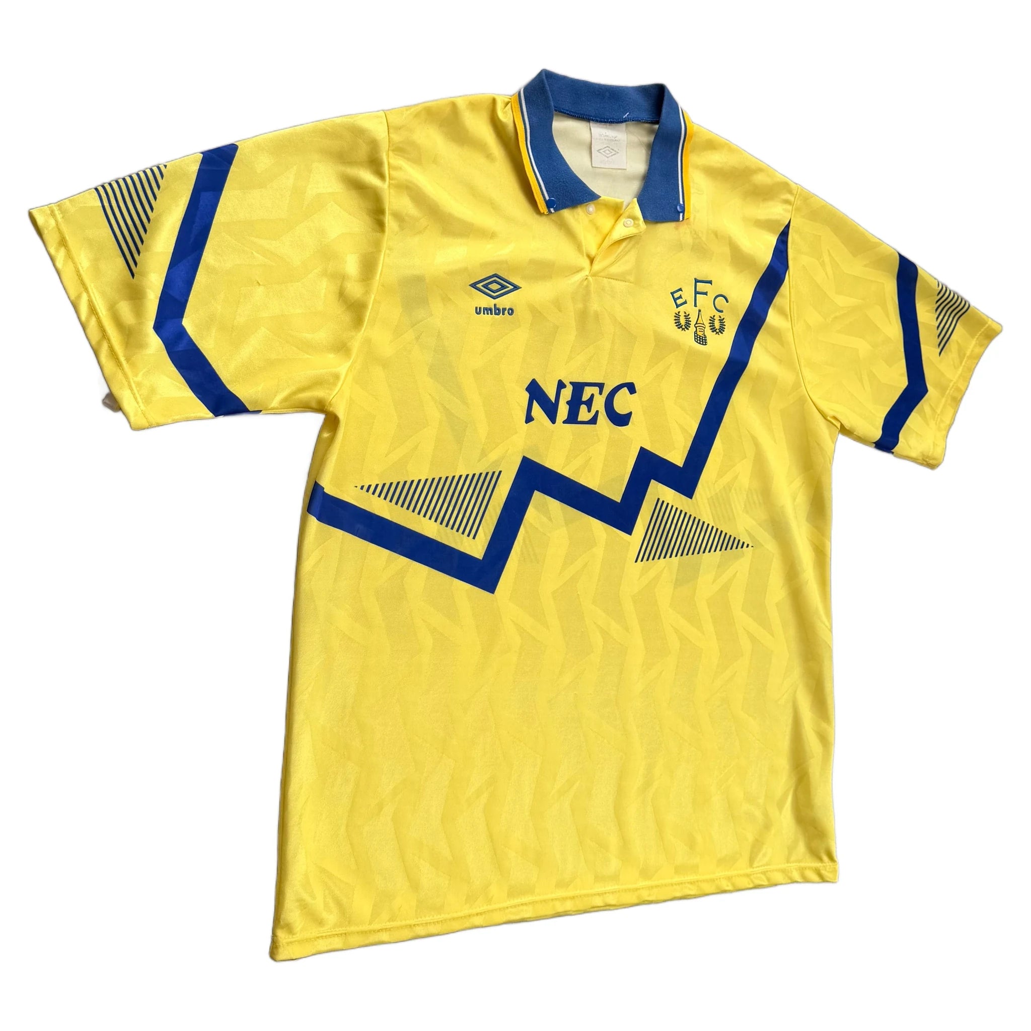 Everton Away Shirt - Blue - XL - 1992