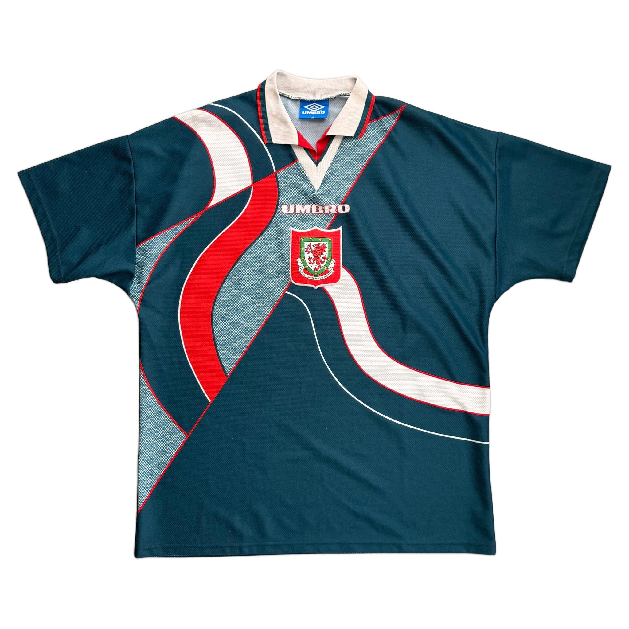 Wales National Team Away Shirt - XL - 1994-96
