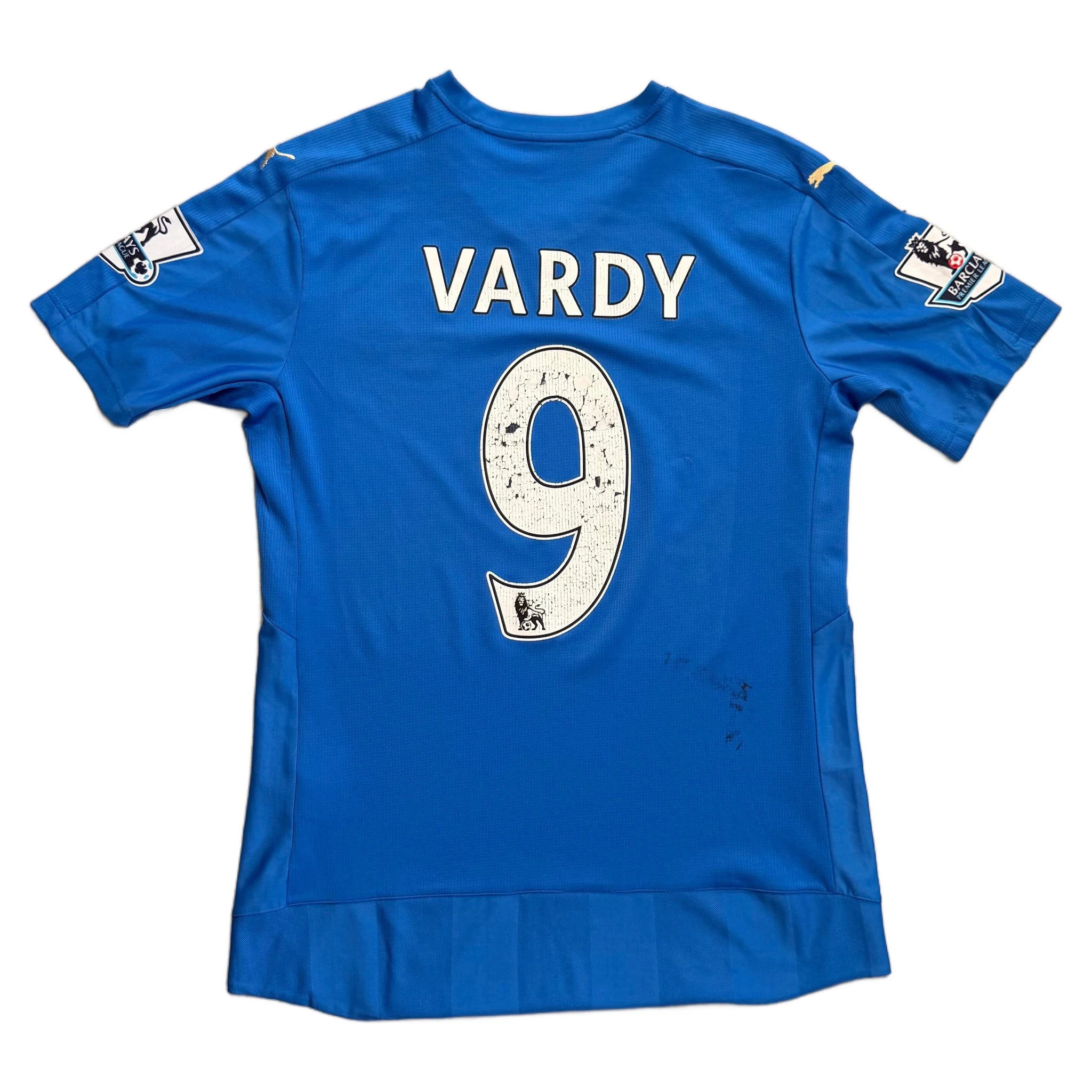 Leicester City Home Shirt - White - XL - 2015
