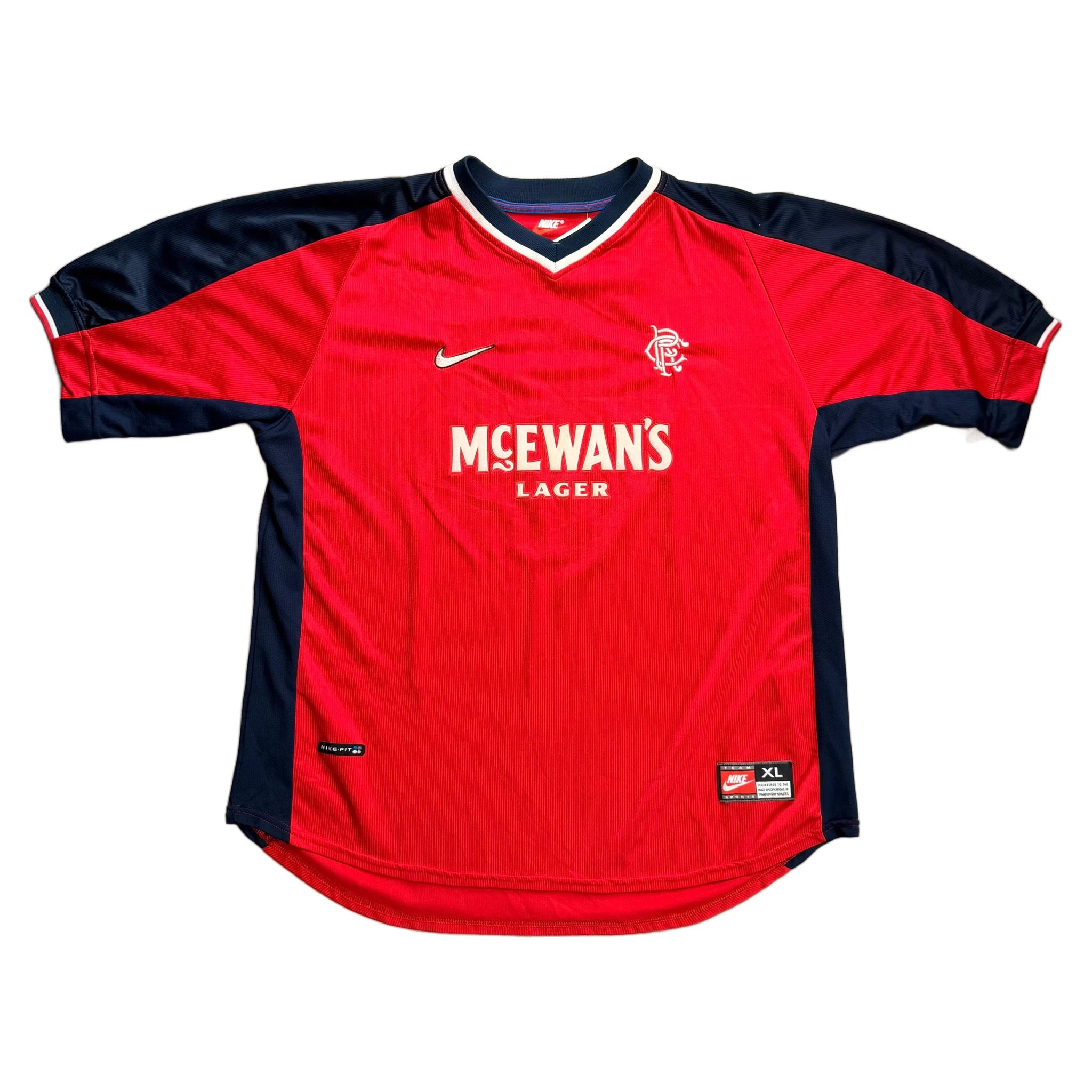 1998-99 Rangers Away Shirt - XL