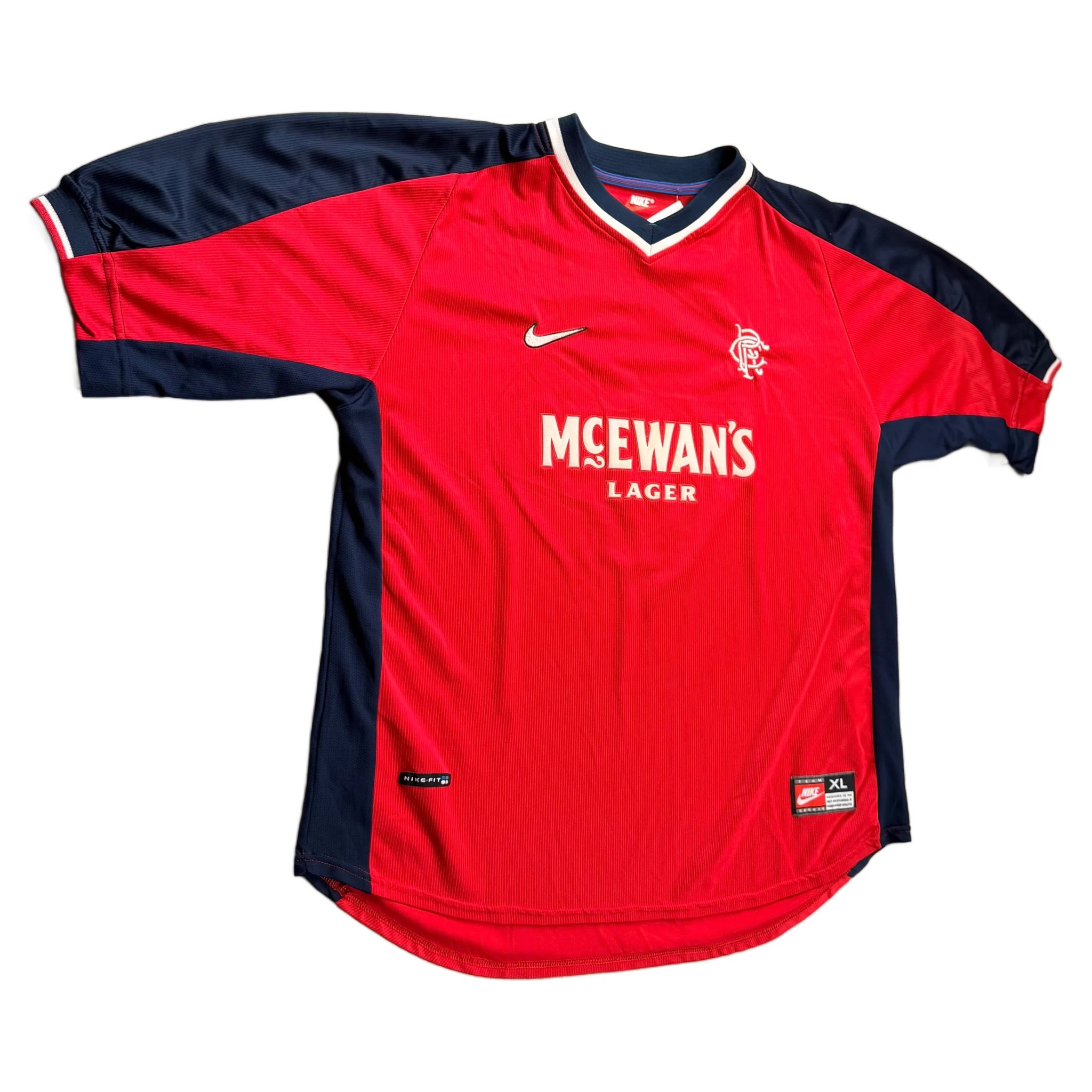 1998-99 Rangers Away Shirt - XL