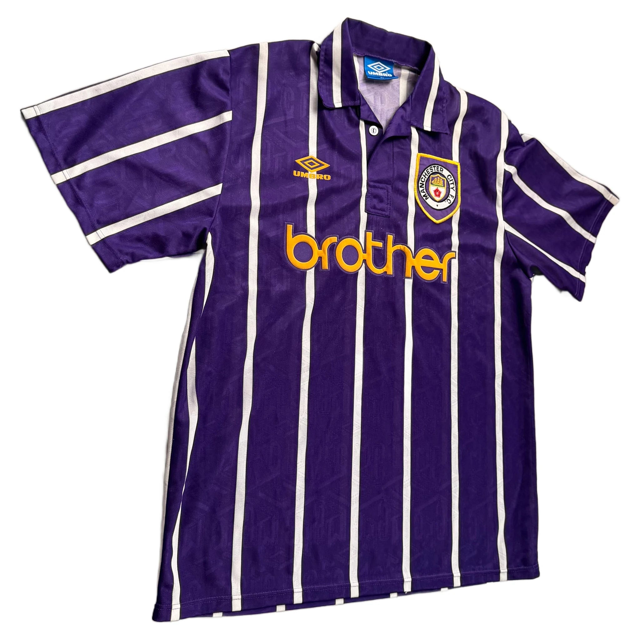 1993-94 Manchester City Away Shirt - XL