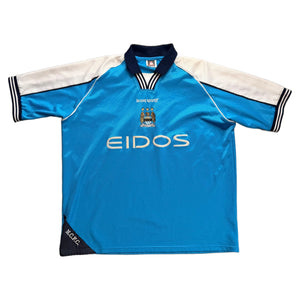 1999-01 Manchester City Home Shirt - XL