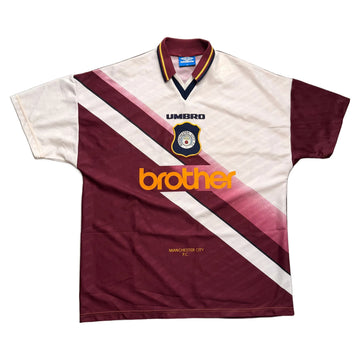 1996-97 Manchester City Away Shirt - XL