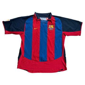2003-04 Barcelona Home Shirt - XL