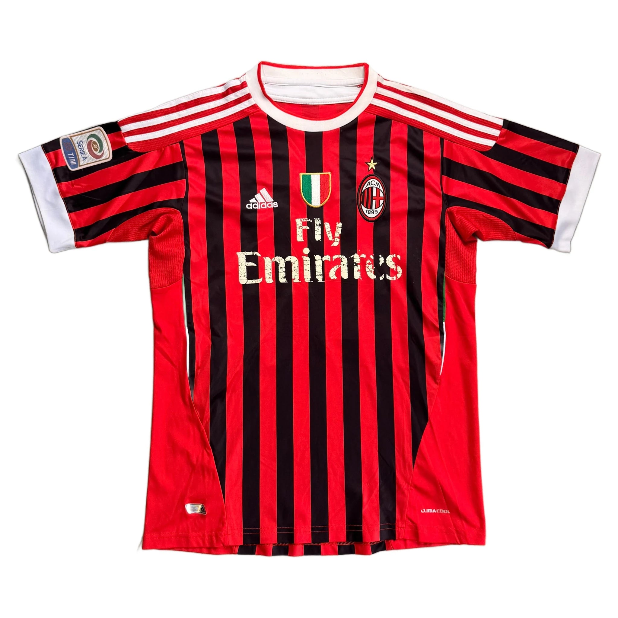 2011-12 AC Milan Home T.Silva Shirt - XL