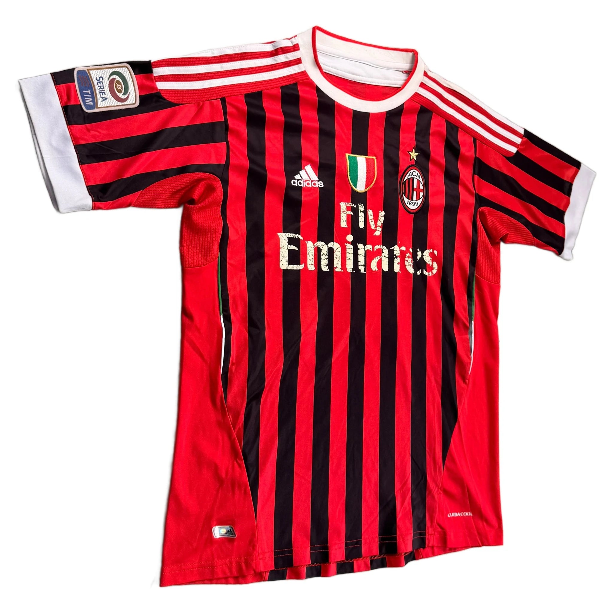 2011-12 AC Milan Home T.Silva Shirt - XL