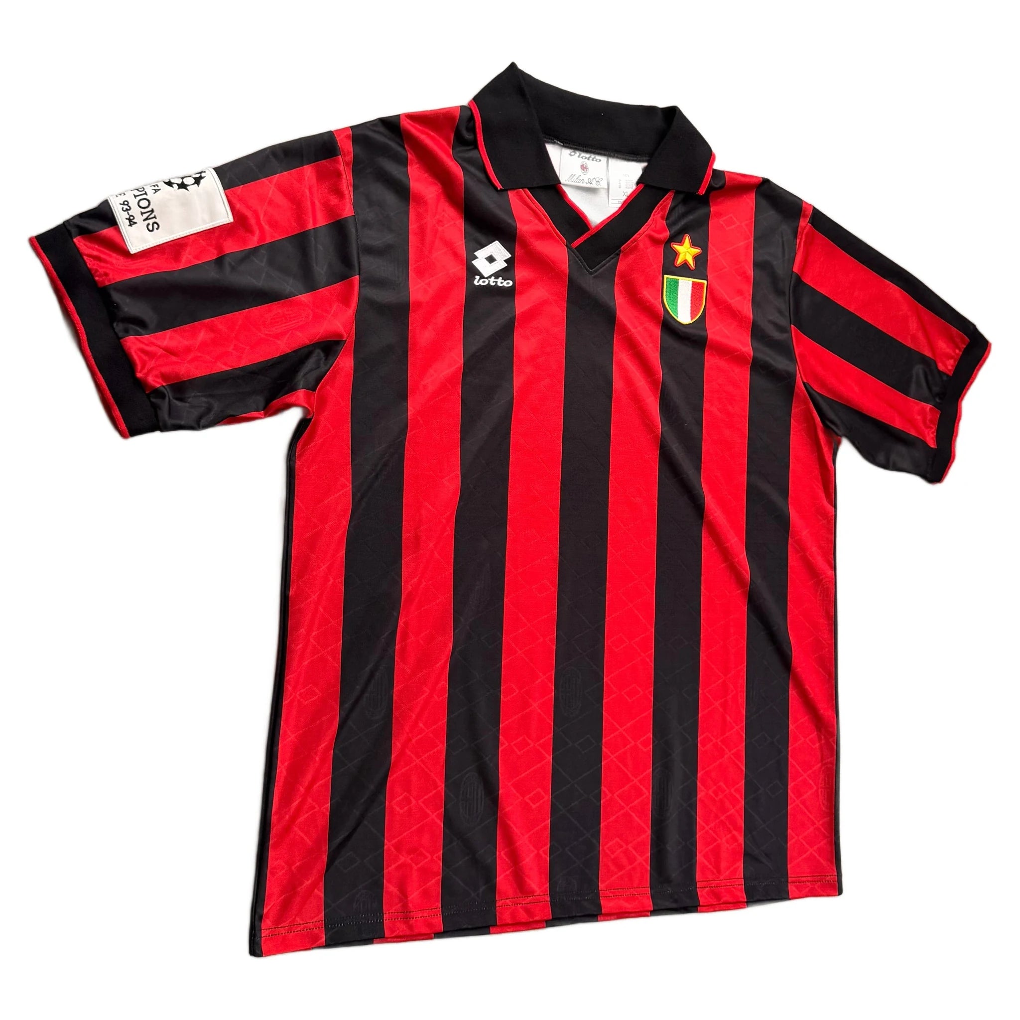 1993-94 AC Milan Home Shirt - XL