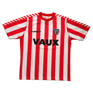 1988-91 Sunderland Home Shirt - XL