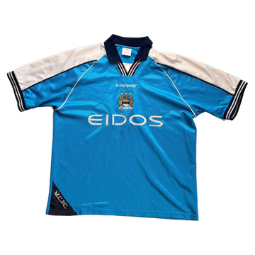1999-00 Manchester City Home Shirt - XL