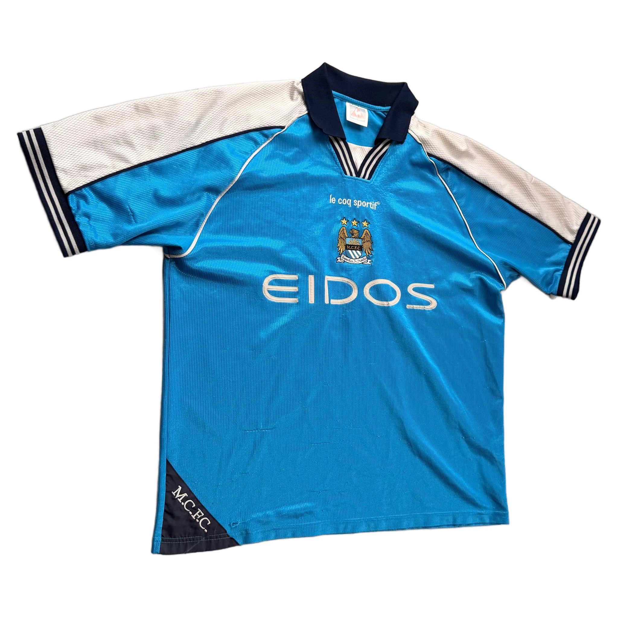 1999-00 Manchester City Home Shirt - XL