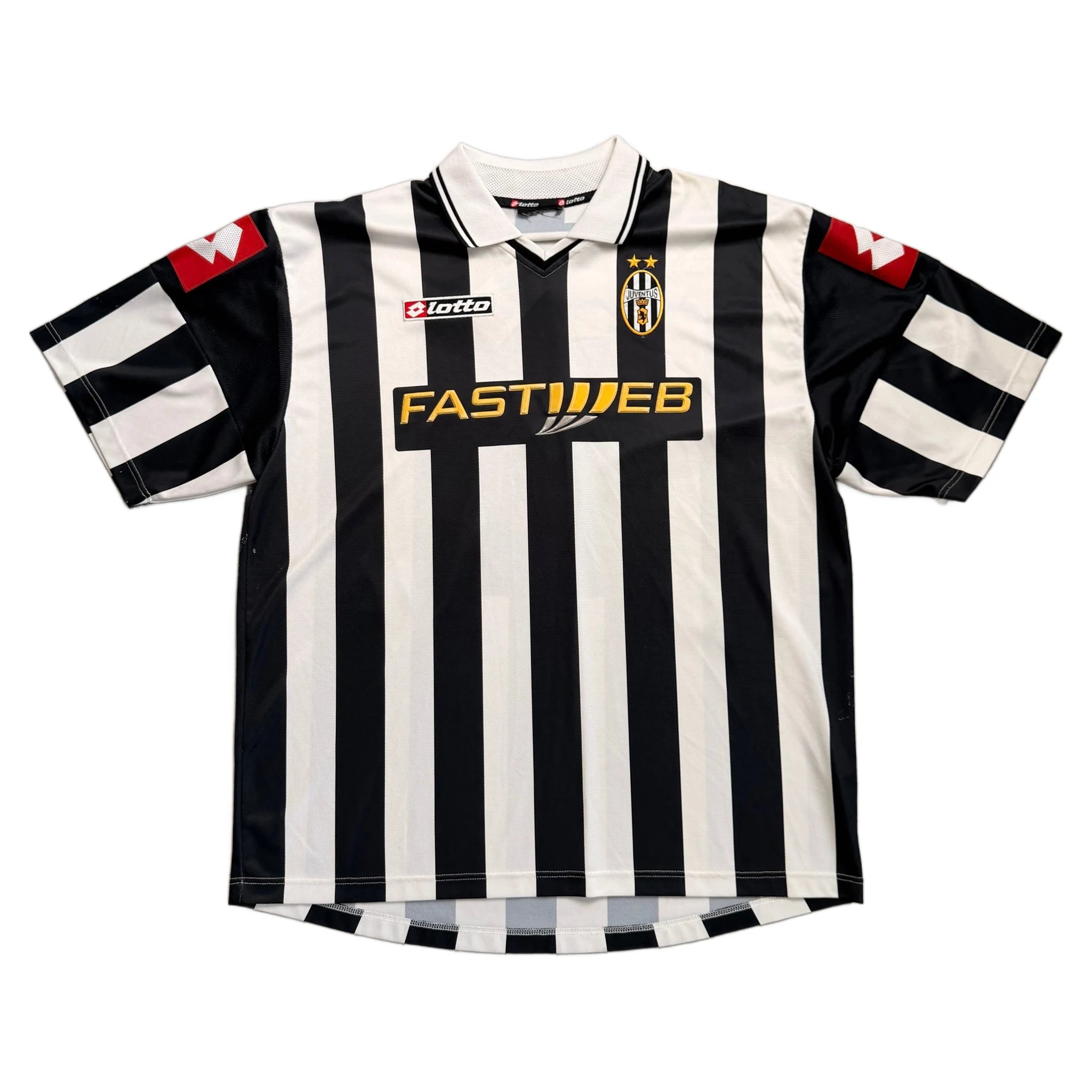 2001-02 Juventus Home Conte Shirt - XL