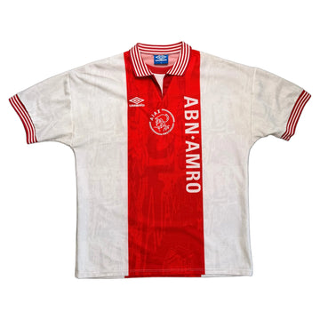 1996-97 Ajax Home Litmanen Shirt - XL