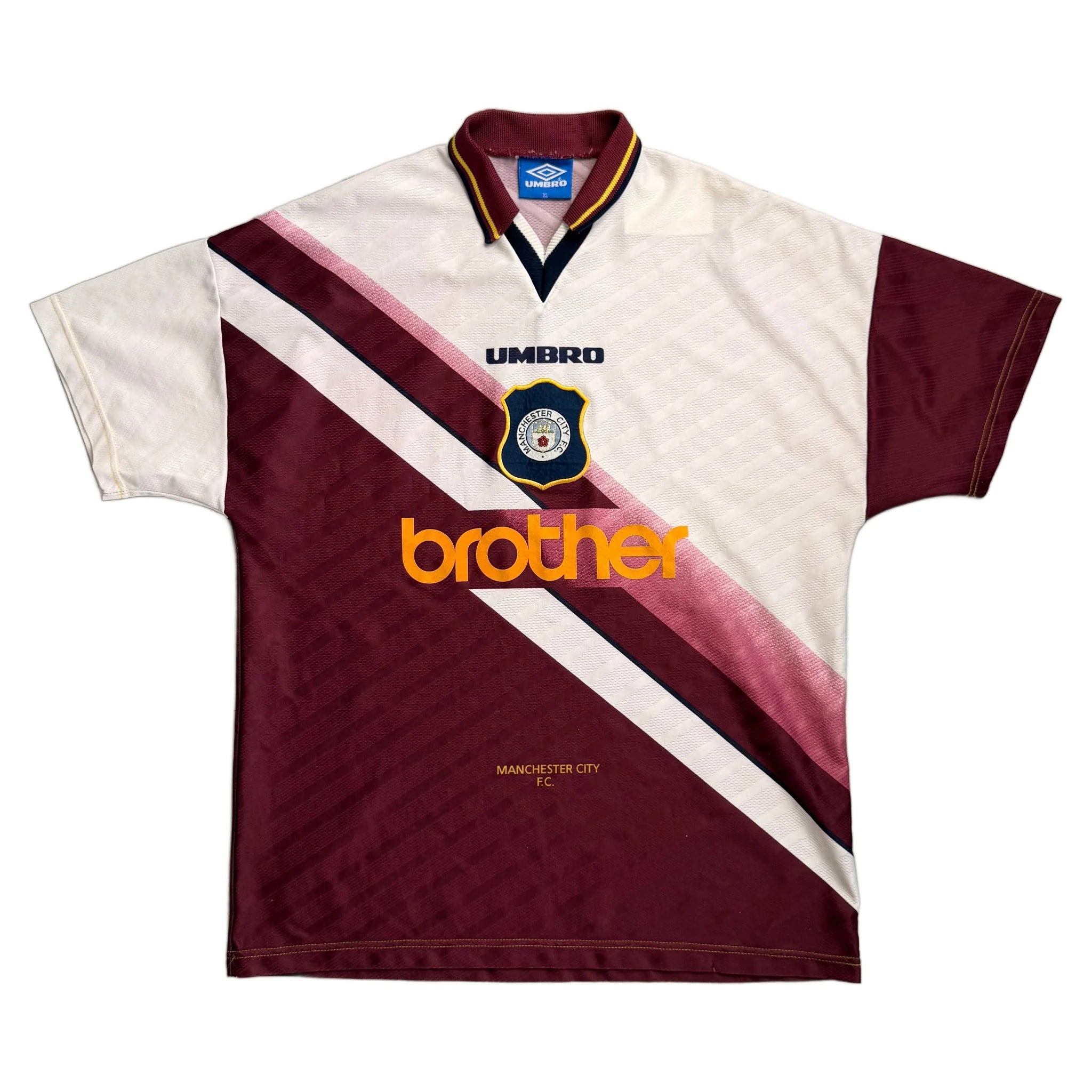 1996-98 Manchester City Away Shirt - XL