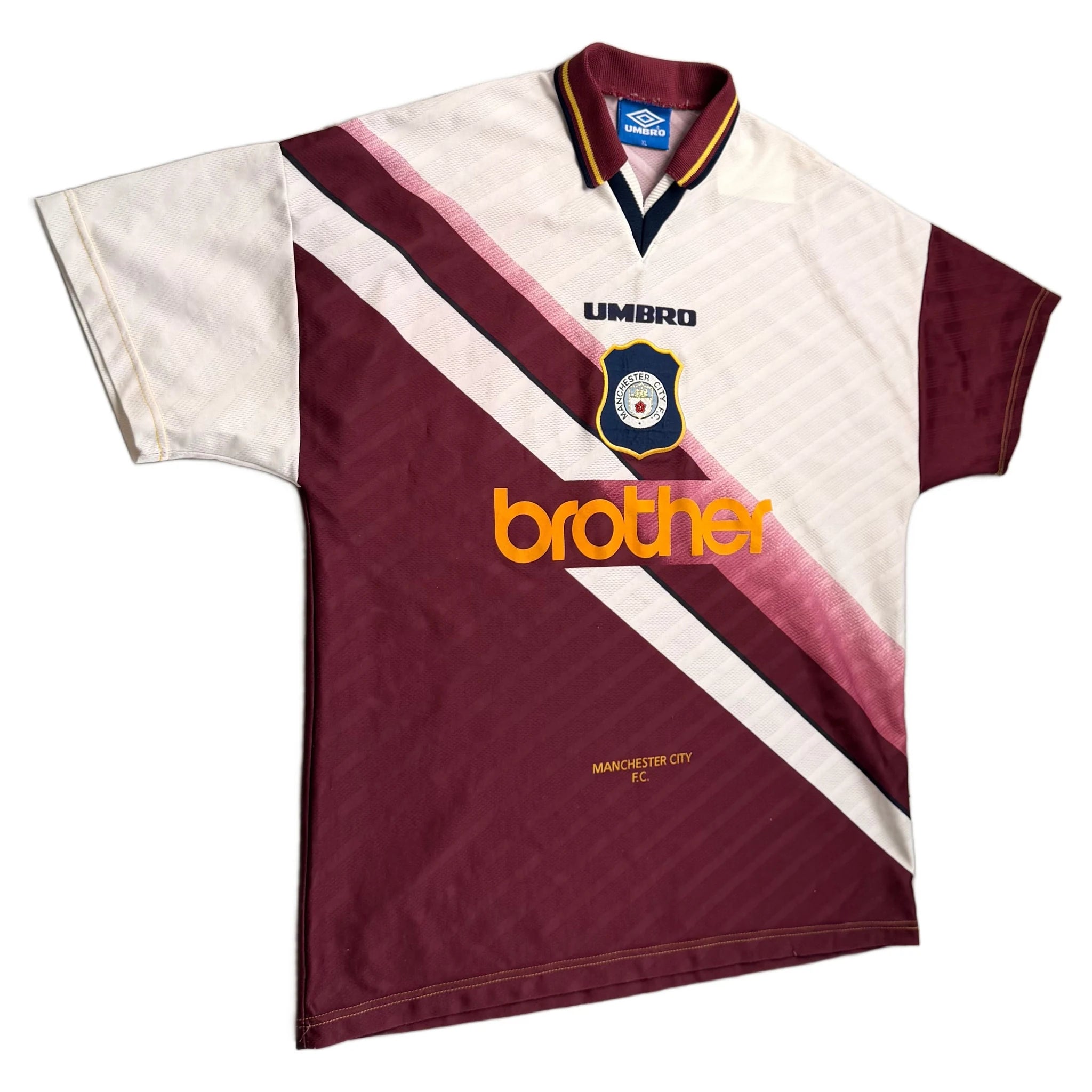 1996-98 Manchester City Away Shirt - XL