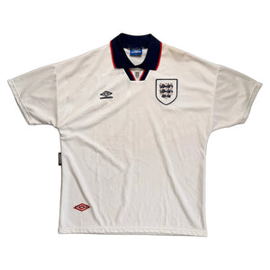 1993-95 England Home Shirt - XL