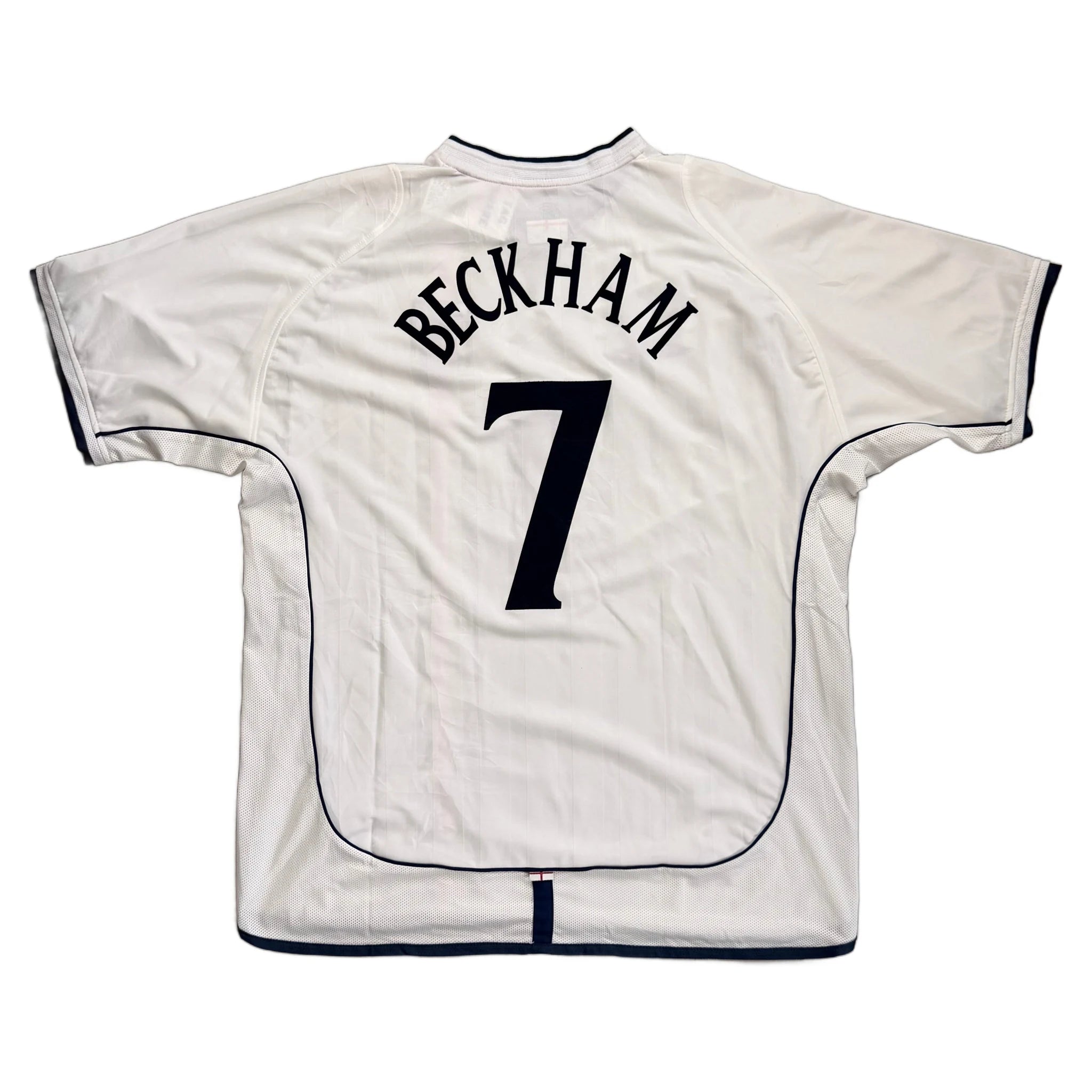 2001-03 England Home Beckham Shirt - XL
