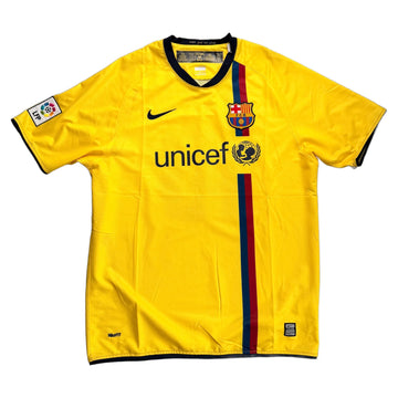 2008-09 Barcelona Away Messi Shirt - XL